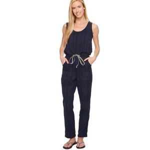 Woolrich Eco Rich Blue Jacquard Jumpsuit Size 2